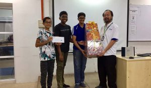 2nd Runner – Penang Free School walked away a hamper worth RM 70 +4 pcs of VIP tickets to 3D trick art museum.