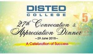 2018 DISTED Convocation & Appreciation Night – DISTED College