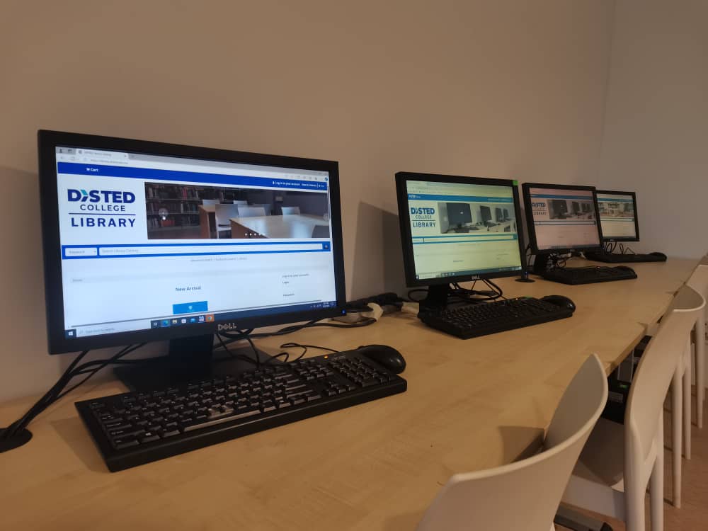 About DISTED Library - DISTED College